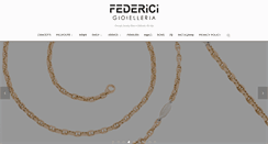 Desktop Screenshot of federicigioielleria.com